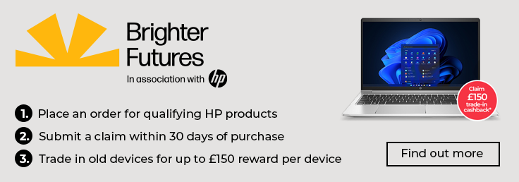 Trade in your old devices to receive £50, £100 or even £150 cash back against select HP laptops and desktops