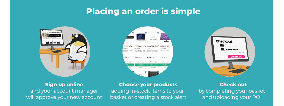 Placing an order is simple. Sign up for a user account (UK Schools only), add items to basket, and checkout - uploading your PO to pay by invoice on account.