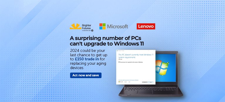 A surprising number of PCs can't upgrade to Windows 11 - act now to benefit from HP and Lenovo's trade-in programmes