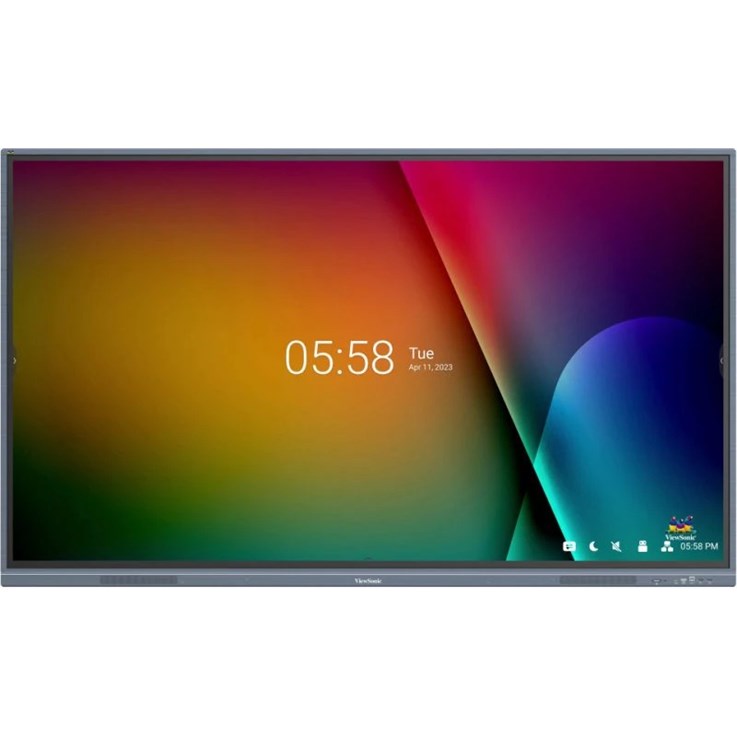 Viewsonic VS IFP 86 40 point 400 NIT Interactive flat panel 2.18 m (86") LCD 350 cd/m² 4K Ultra HD Grey Touchscreen Built-in processor Android 11