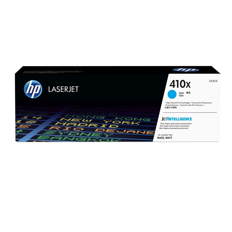 HP 410X High Yield Cyan Original LaserJet Toner Cartridge