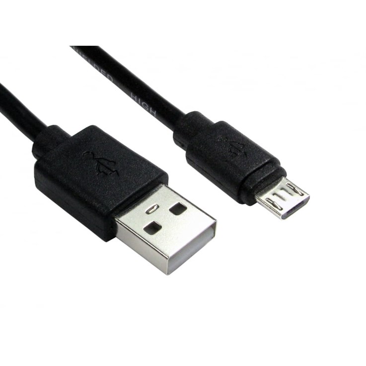 Cables Direct 99CDL2-1601 USB cable 1 m USB 2.0 USB A Micro-USB B Black