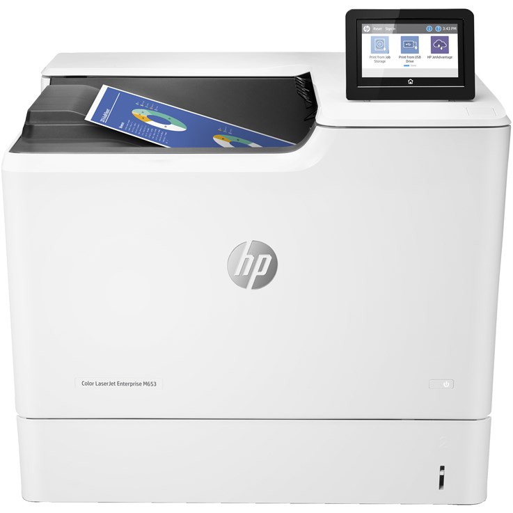 HP Color LaserJet Enterprise M653dn, Print