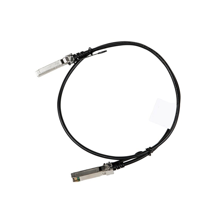 HPE JL487A fibre optic cable 0.65 m SFP28 Black