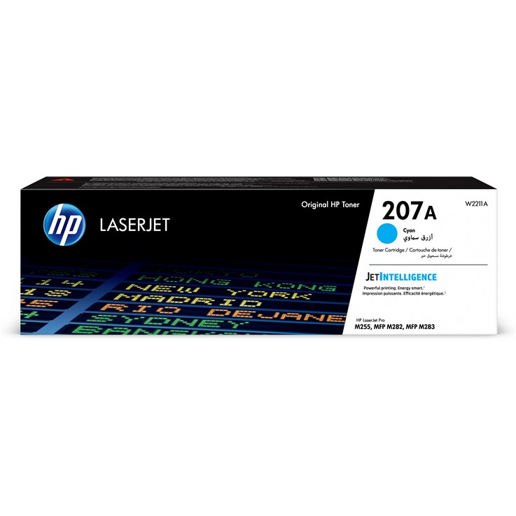 HP 207A Cyan Original LaserJet Toner Cartridge