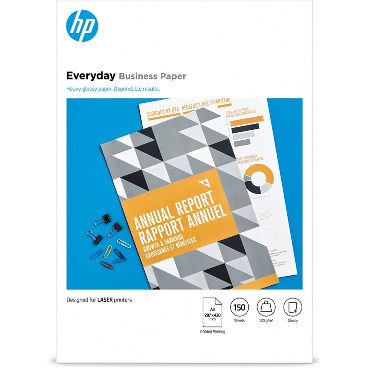 HP Multipurpose Recycled Paper-150 sheets - A3