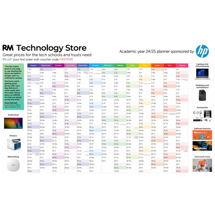 RM Wall Planner