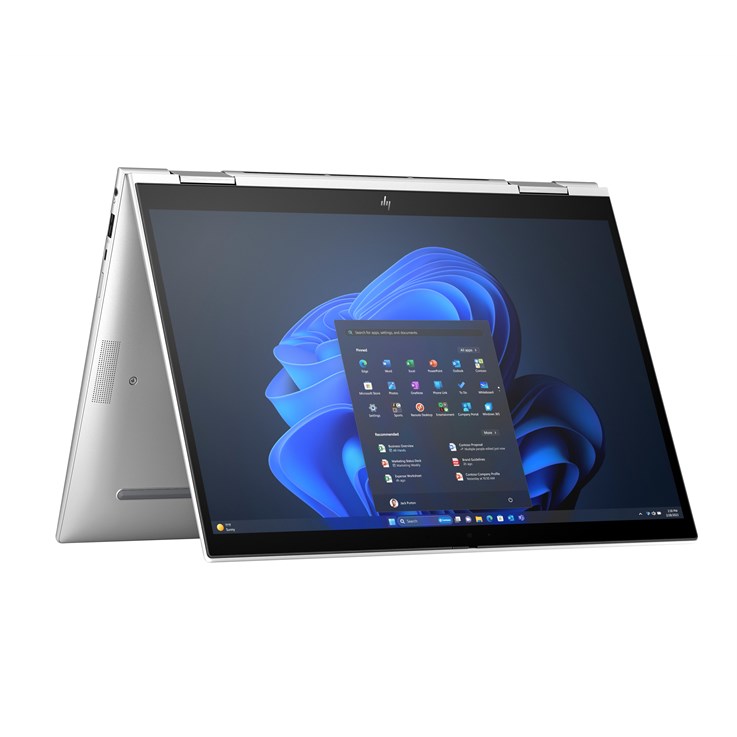 HP Elite x360 830 G11 Intel Core Ultra 7 155U Hybrid (2-in-1) 33.8 cm (13.3") Touchscreen WUXGA 16 GB LPDDR5x-SDRAM 512 GB SSD Wi-Fi 6E (802.11ax) Windows 11 Pro AI PC Silver