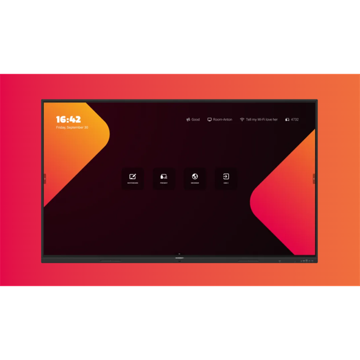 65" i3CONNECT ELM2 4K Interactive Panel 5 Year Warranty