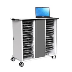Zioxi CHRGT-CB-32 charging station organizer Freestanding Metal Grey, White