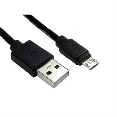 Cables Direct 99CDL2-1601 USB cable USB 2.0 1 m USB A Micro-USB B Black