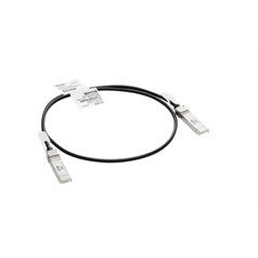 HPE Aruba Networking R9D19A InfiniBand/fibre optic cable 1 m SFP+ Black, Silver