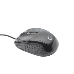 connektgear MO542 USB Mid-Size 3 Button Optical Mouse - Black