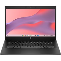 HP Fortis G1i 14 Chromebook Intel® N N150 35.6 cm (14") HD 4 GB LPDDR5-SDRAM 32 GB eMMC Wi-Fi 6 (802.11ax) ChromeOS Black