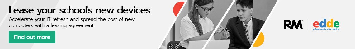 Lease your school's new devices from RM and edde