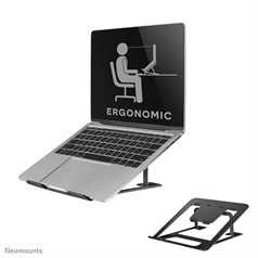 Neomounts NSLS085BLACK Laptop stand 10-17" - foldable - compact - universal